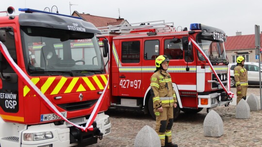 Jednostki z gminy Żelechów z nowymi wozami