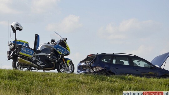 Wypadek na obwodnicy Garwolina. Ogromne korki na S17 Wypadek na obwodnicy Garwolina. Ogromne korki na S17