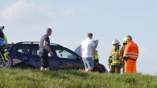 Wypadek na obwodnicy Garwolina. Ogromne korki na S17 Wypadek na obwodnicy Garwolina. Ogromne korki na S17