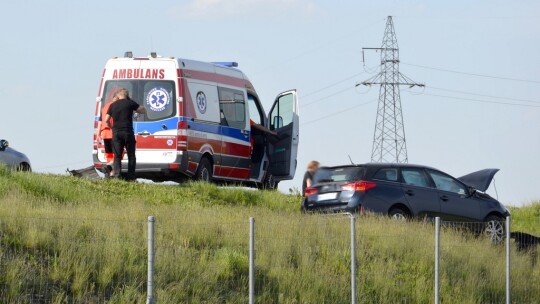 Wypadek na obwodnicy Garwolina. Ogromne korki na S17 Wypadek na obwodnicy Garwolina. Ogromne korki na S17