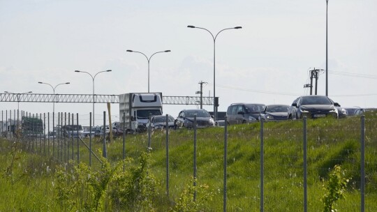 Wypadek na obwodnicy Garwolina. Ogromne korki na S17 Wypadek na obwodnicy Garwolina. Ogromne korki na S17