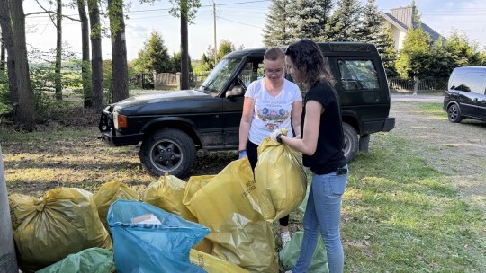 Urzekająca akcja sprzątania małej ojczyzny Urzekająca akcja sprzątania małej ojczyzny