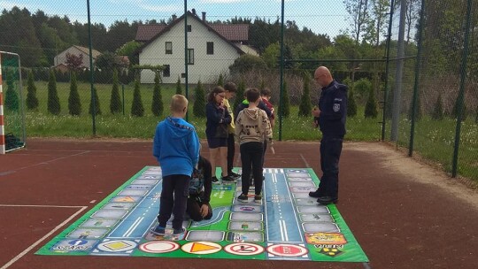 Kolejna odsłona „Bezpiecznego juniora” tym razem w Trojanowie