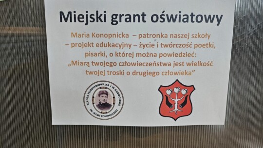 Zarapowali patronkę szkoły