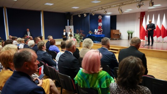 Prezydent Duda na uroczystościach w Miętnem