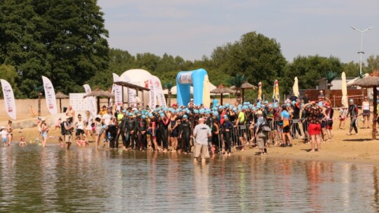 Mateusz Tkaczyk zwycięzcą Triathlonu Garwolińskiego 2024