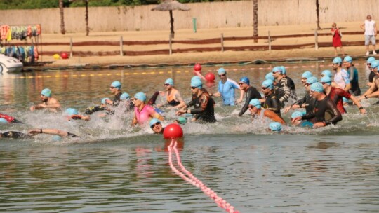 Mateusz Tkaczyk zwycięzcą Triathlonu Garwolińskiego 2024