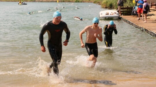 Mateusz Tkaczyk zwycięzcą Triathlonu Garwolińskiego 2024