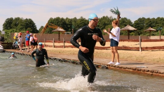 Mateusz Tkaczyk zwycięzcą Triathlonu Garwolińskiego 2024