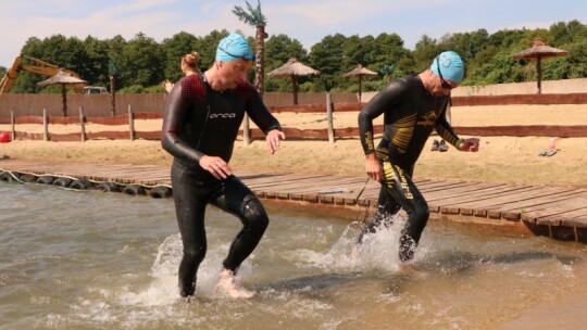 Mateusz Tkaczyk zwycięzcą Triathlonu Garwolińskiego 2024