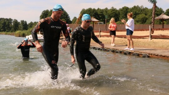 Mateusz Tkaczyk zwycięzcą Triathlonu Garwolińskiego 2024