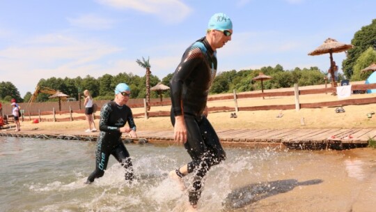 Mateusz Tkaczyk zwycięzcą Triathlonu Garwolińskiego 2024