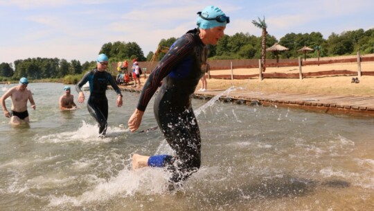 Mateusz Tkaczyk zwycięzcą Triathlonu Garwolińskiego 2024