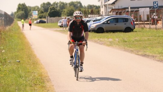 Mateusz Tkaczyk zwycięzcą Triathlonu Garwolińskiego 2024