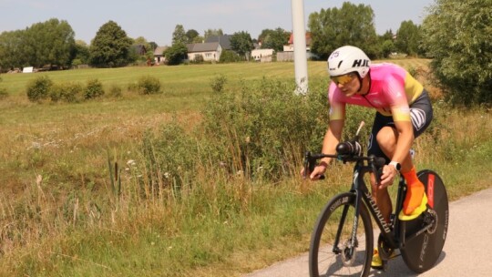 Mateusz Tkaczyk zwycięzcą Triathlonu Garwolińskiego 2024