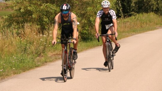 Mateusz Tkaczyk zwycięzcą Triathlonu Garwolińskiego 2024