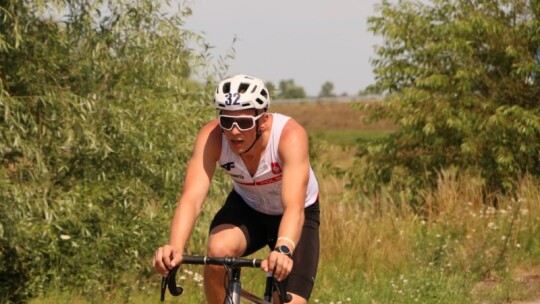 Mateusz Tkaczyk zwycięzcą Triathlonu Garwolińskiego 2024