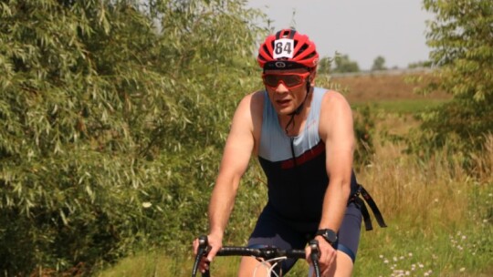 Mateusz Tkaczyk zwycięzcą Triathlonu Garwolińskiego 2024