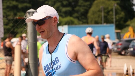 Mateusz Tkaczyk zwycięzcą Triathlonu Garwolińskiego 2024