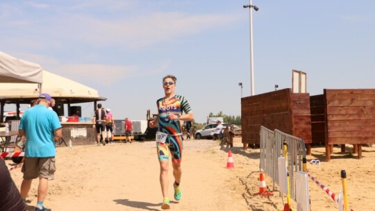 Mateusz Tkaczyk zwycięzcą Triathlonu Garwolińskiego 2024