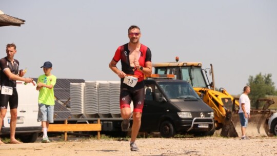 Mateusz Tkaczyk zwycięzcą Triathlonu Garwolińskiego 2024