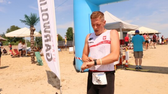 Mateusz Tkaczyk zwycięzcą Triathlonu Garwolińskiego 2024