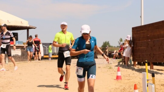 Mateusz Tkaczyk zwycięzcą Triathlonu Garwolińskiego 2024