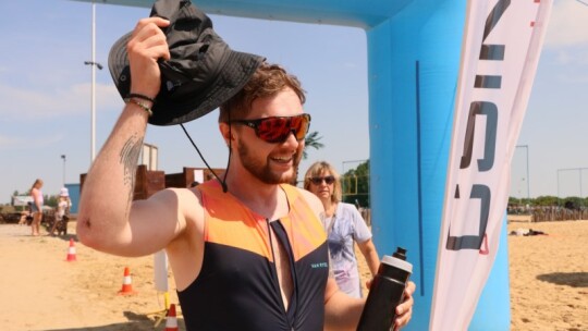 Mateusz Tkaczyk zwycięzcą Triathlonu Garwolińskiego 2024