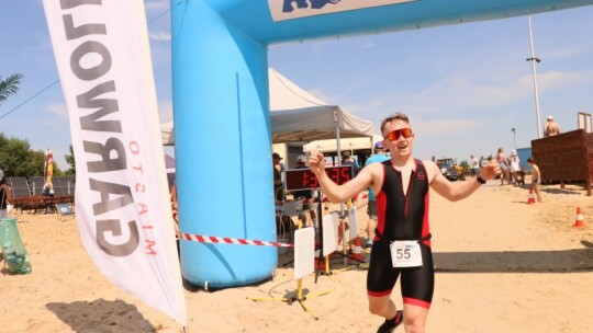 Mateusz Tkaczyk zwycięzcą Triathlonu Garwolińskiego 2024