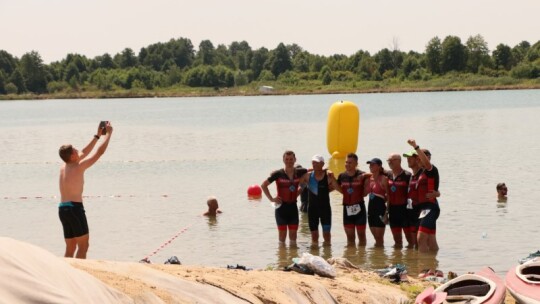 Mateusz Tkaczyk zwycięzcą Triathlonu Garwolińskiego 2024