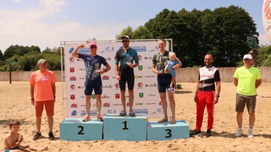 Mateusz Tkaczyk zwycięzcą Triathlonu Garwolińskiego 2024