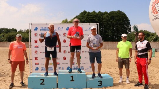 Mateusz Tkaczyk zwycięzcą Triathlonu Garwolińskiego 2024