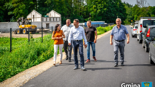 Odbiór nowych dróg w gminie Łaskarzew