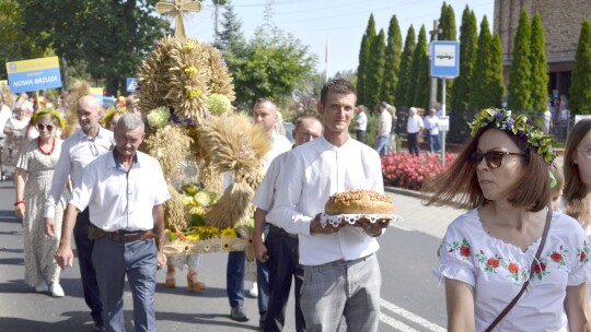 Gmina świętowała i dziękowała za plony [wideo]