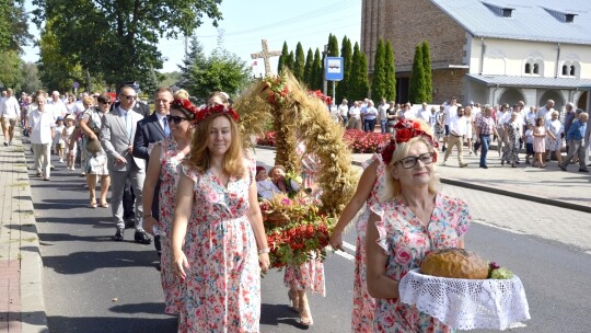 Gmina świętowała i dziękowała za plony [wideo]