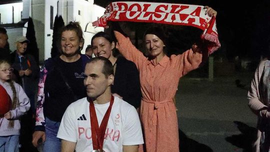 Tak Trąbki powitały podwójnego medalistę olimpijskiego