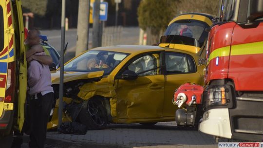 Wypadek na Staszica. Droga krajowa zablokowana