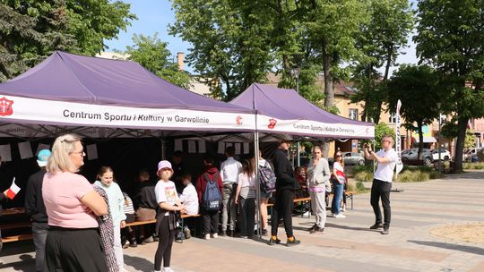 Biało-czerwony piknik na Skwerze Solidarności. Garwolin świętował Dzień Flagi