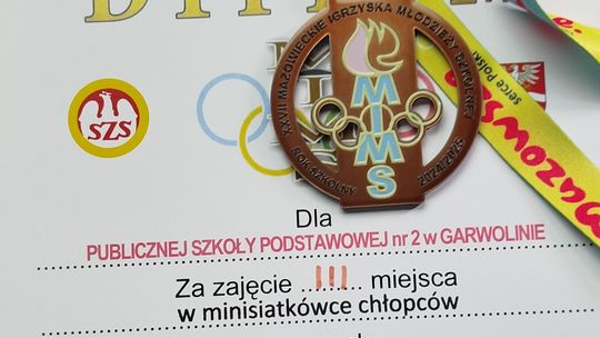 Dwójka z brązowym medalem mistrzostw Mazowsza