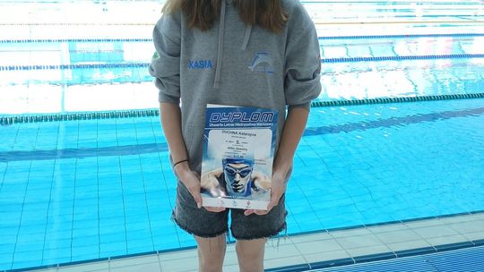 Trzy medale Delfina na Warszawiance