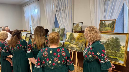 „Historia pędzlem malowana” - Jaźwiny oddały hołd swojej artystce