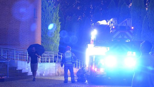 Piorun uderzył w kościół w Garwolinie