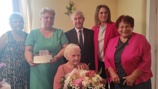 100-latka z gminy Wilga