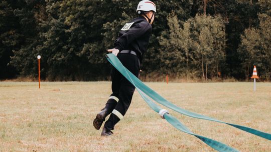 Strażacy ze Zwoli najlepsi w gminnych zawodach