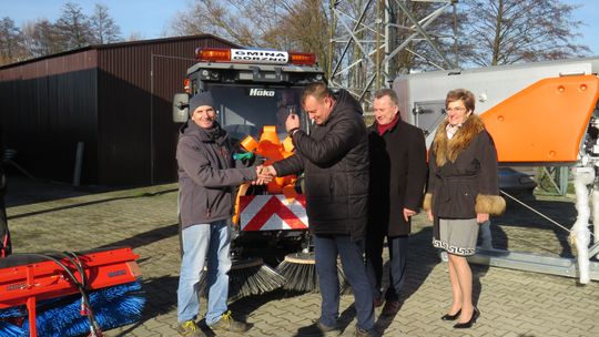 Nowa zamiatarka w Górznie. Gmina inwestuje w czystość i ekologię