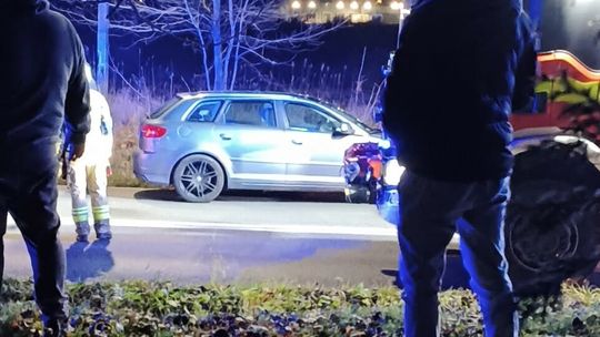 Potrącenie młodej pieszej na Stacyjnej