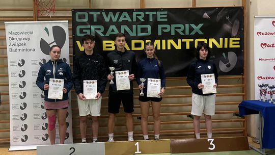 Kolejny medalowy weekend badmintonistów MKS Garwolin Kolejny medalowy weekend badmintonistów MKS Garwolin