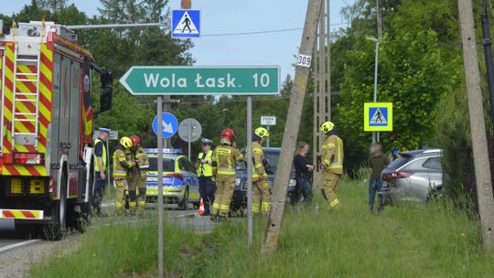 Kolizja na drodze krajowej Kolizja na drodze krajowej