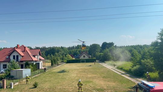 Zdarzenie medyczne w Pilawie. Wezwano LPR