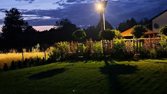 Nowe oświetlenie uliczne w gminie Maciejowice. Zakończono dwie inwestycje